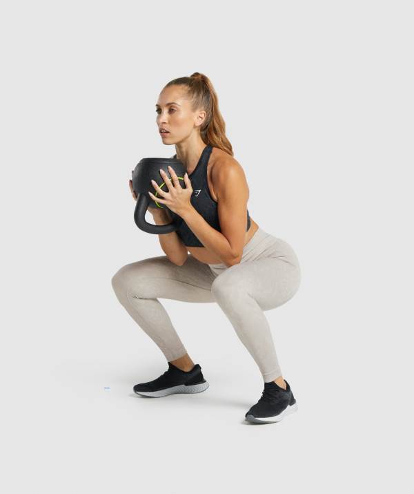 Damske Legíny Gymshark Adapt Animal Seamless Siva | XW6703549